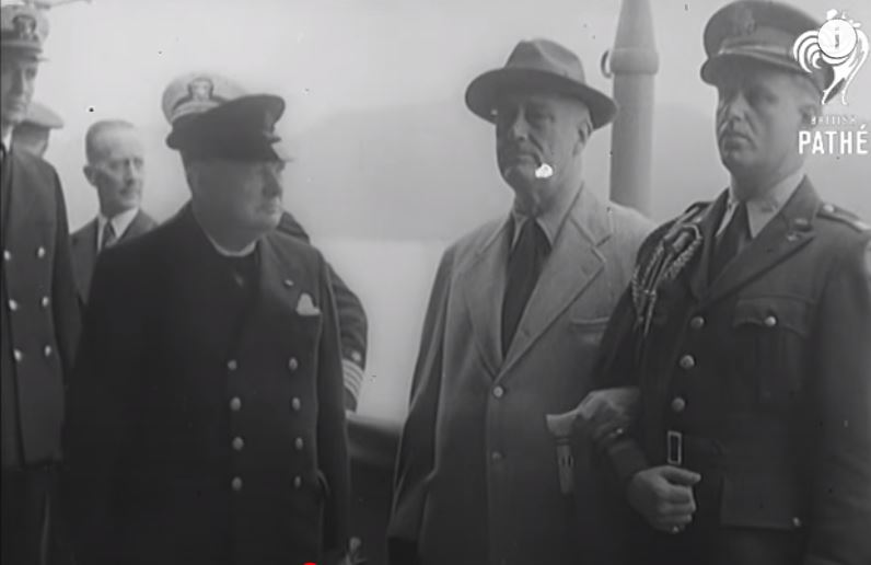 Roosevelt meets Churchill 1941