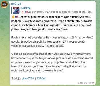 25 guvernérů USA podepsalo petici na podporu Texasu