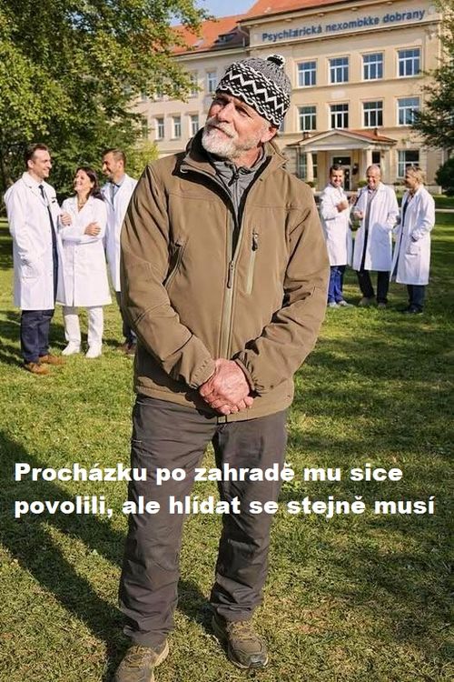 Kéž by šedovous skončil na zahradě Ústavu pro choromyslné