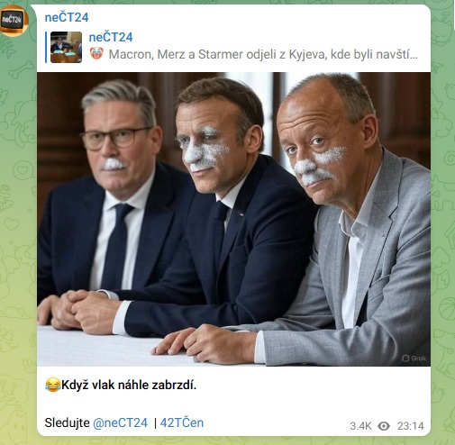 Když vlak náhle zabrzdí.