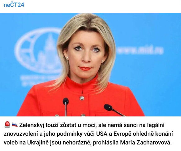 Maria Zacharovová - Prohlášení