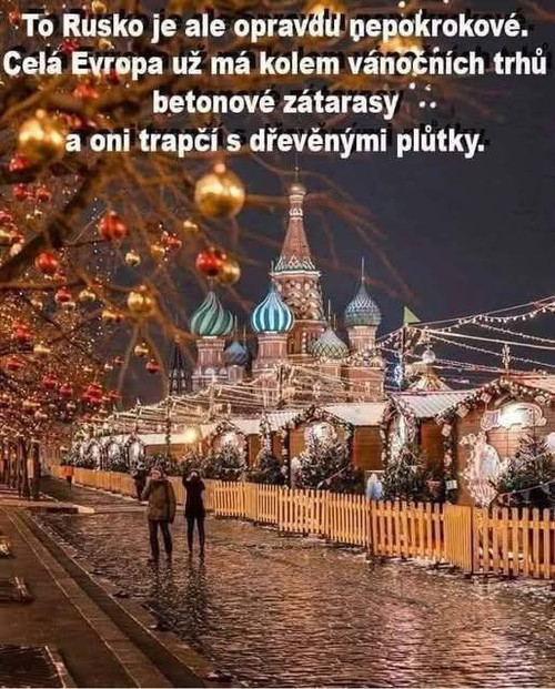 Rusko a vánoční trhy