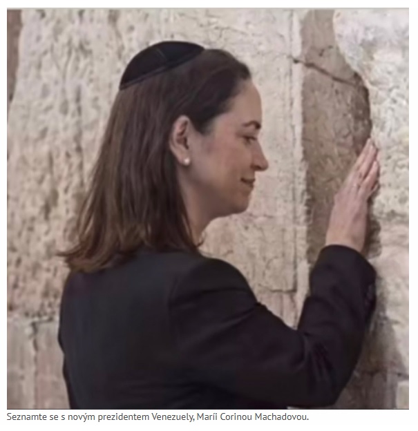 María Corina Machado nová prezidentka Venezuely