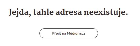 Jejda, tahle adresa neexistuje.