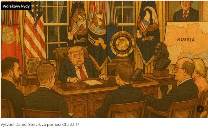 Vidlákovy kydy - obrázek - Trump a evropští spojenci