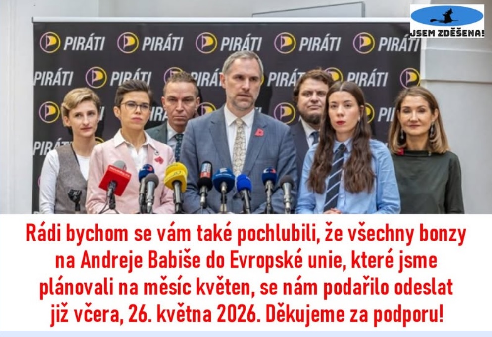 Vygumovaní piráti a škůdci ČR v akci