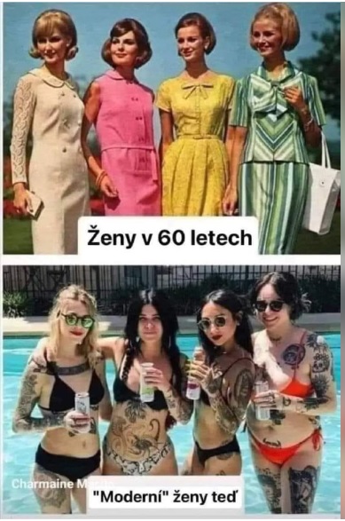 Ženy tehdy a ženy teď
