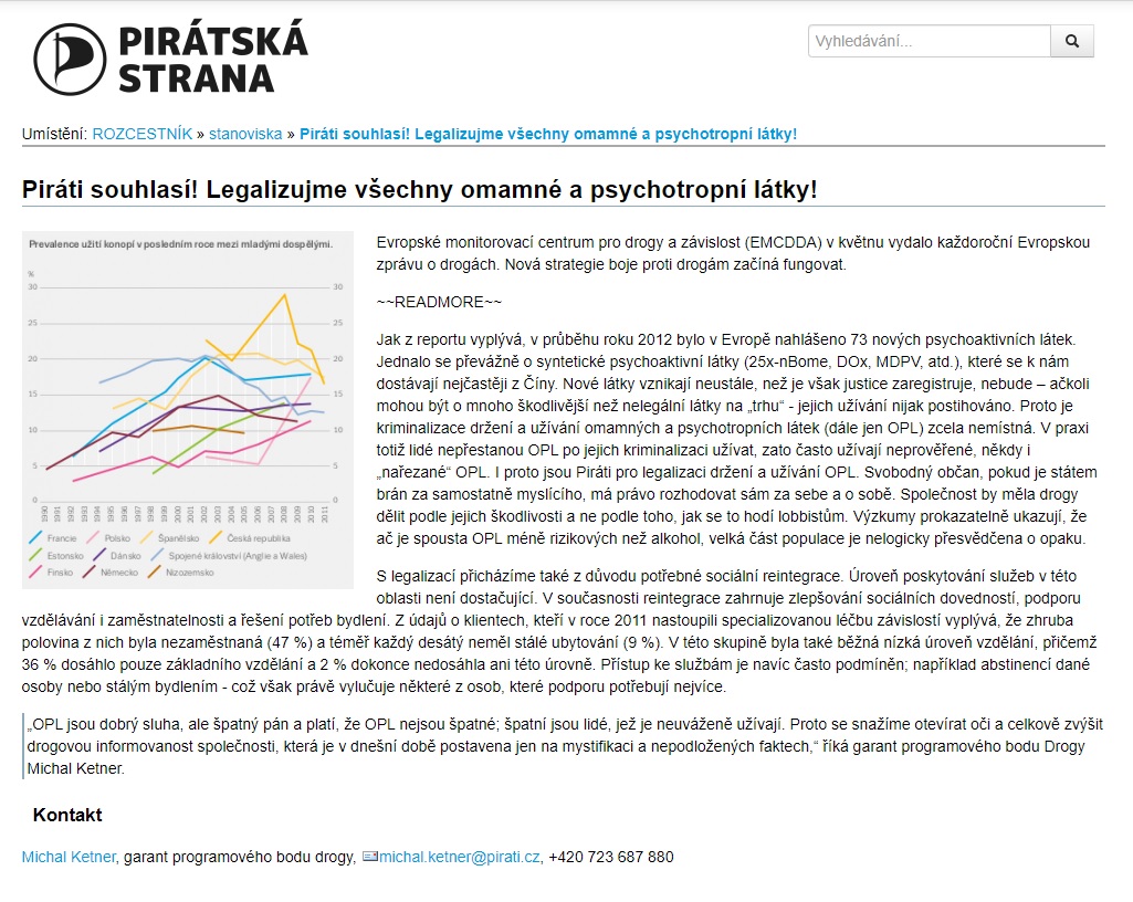 pirati souhlasi ze vsemi drogy