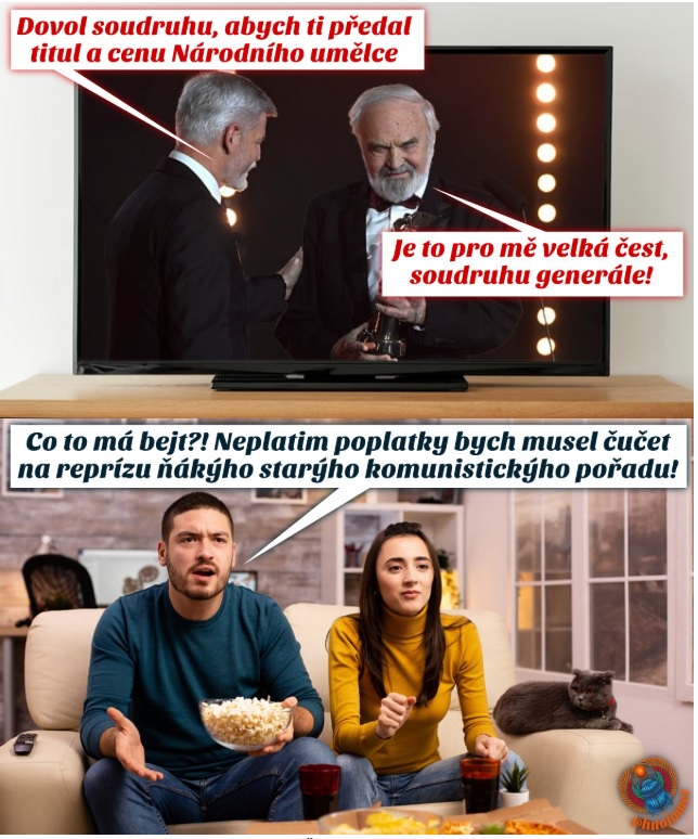 soudruzi na Hradě v akci