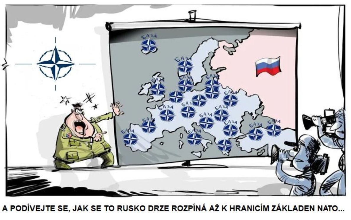 strašák NATO v akci